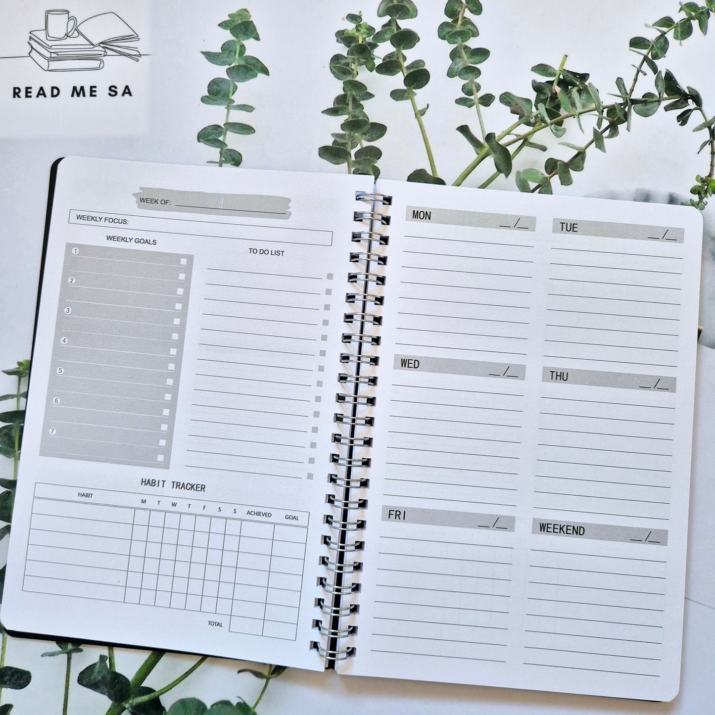Weekly Planner with Organisational Stickers