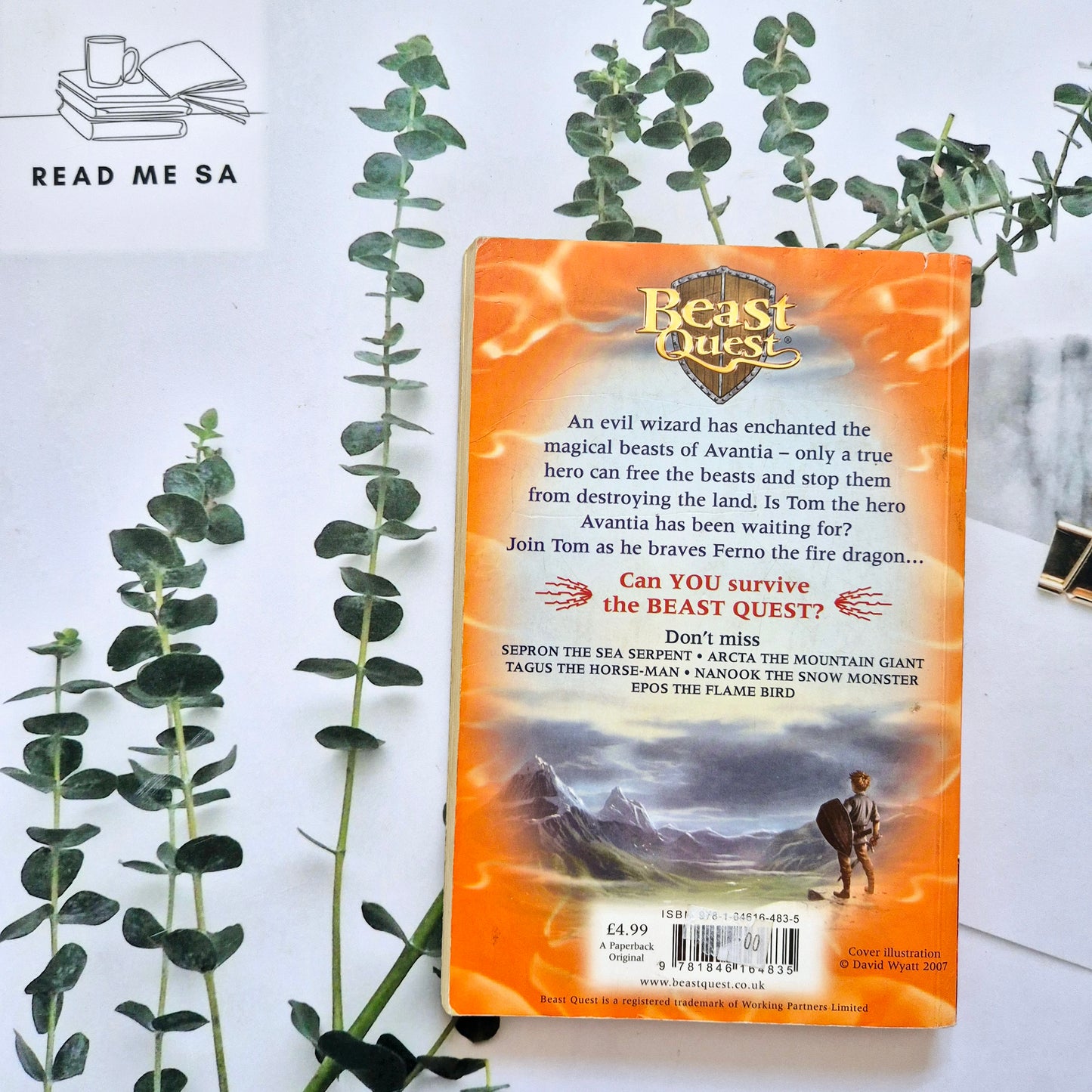 Beast Quest - Ferno The Fire Dragon