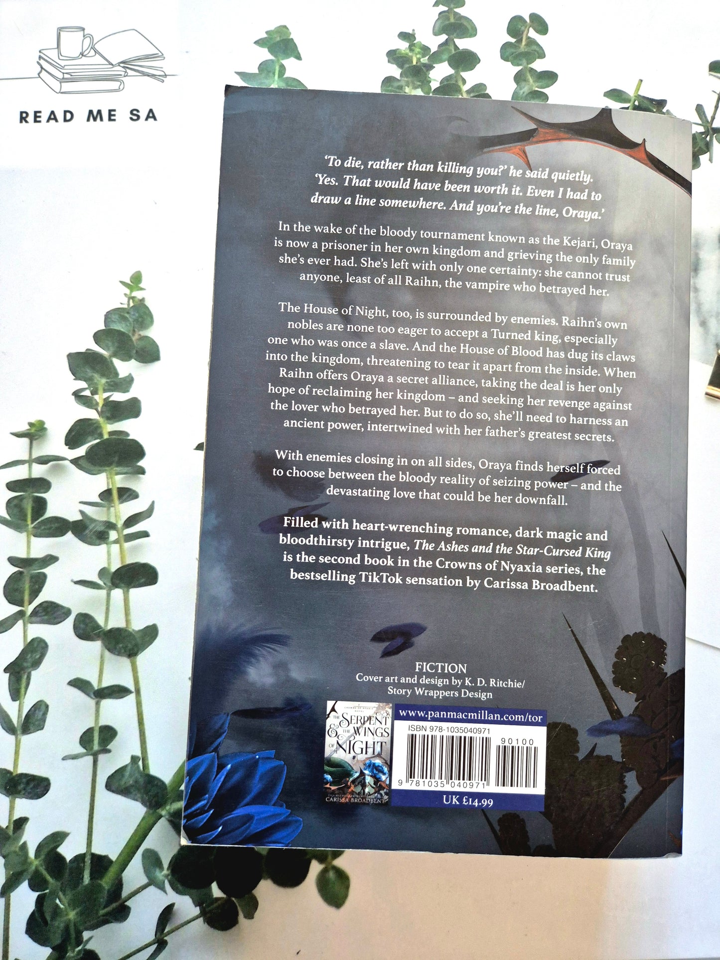 The Ashes & The Star Cursed King