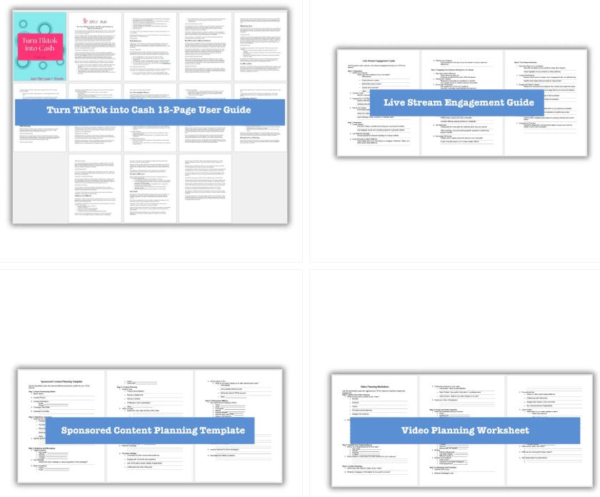 Turn TikTok Into Cash Guide