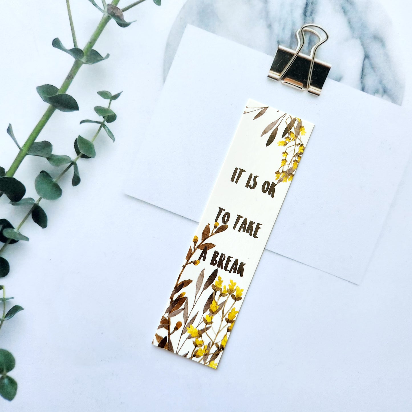 Slogan Bookmark