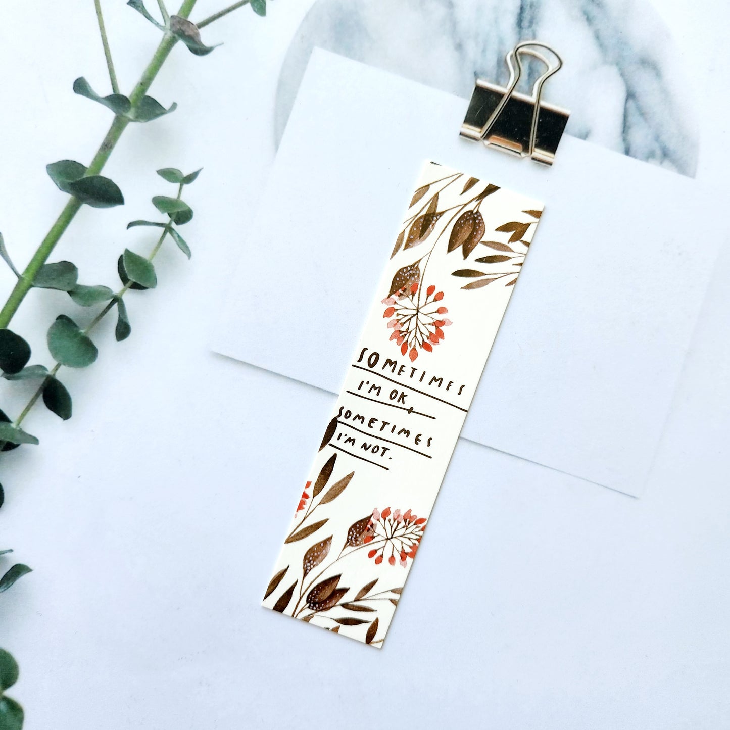 Slogan Bookmark