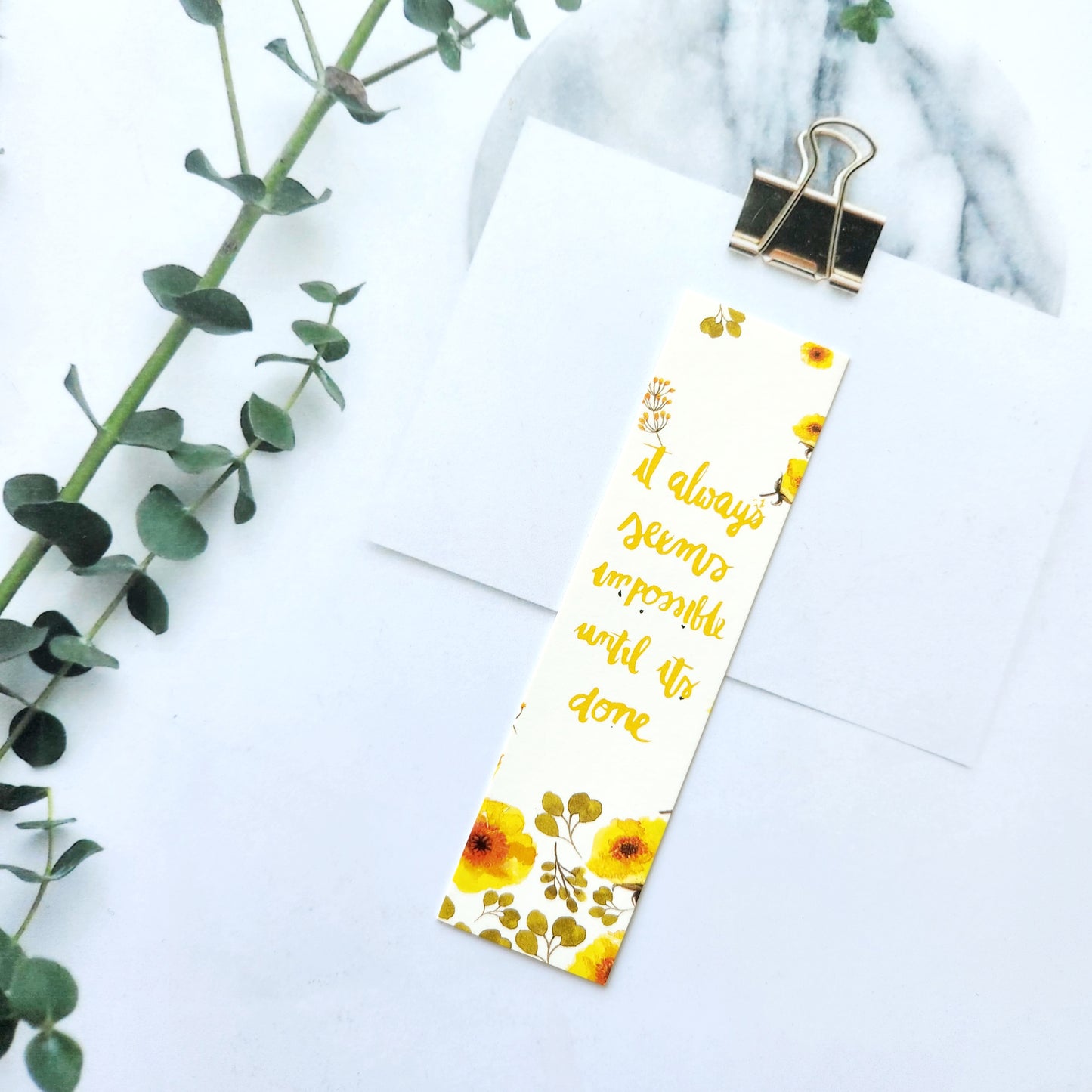 Slogan Bookmark