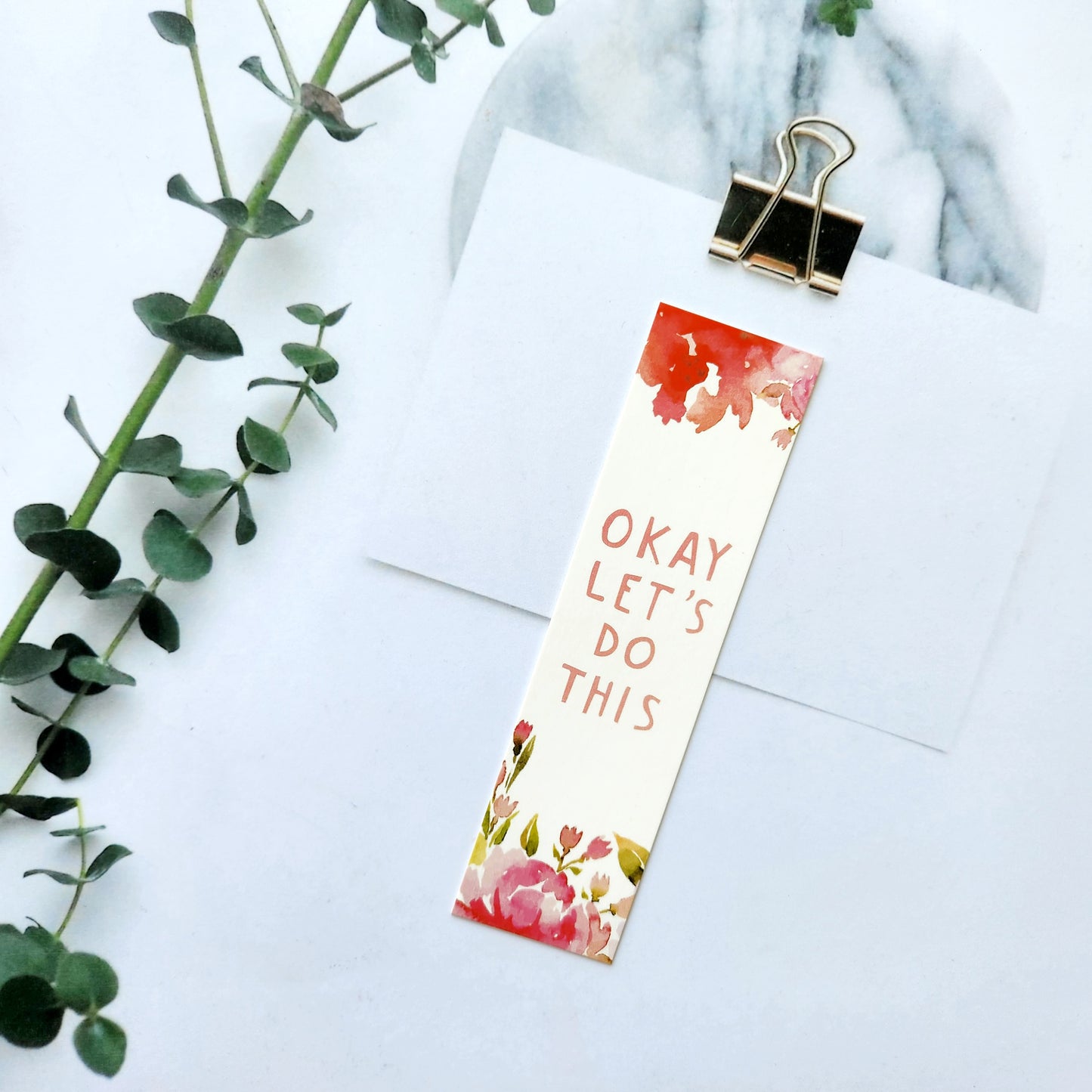 Slogan Bookmark