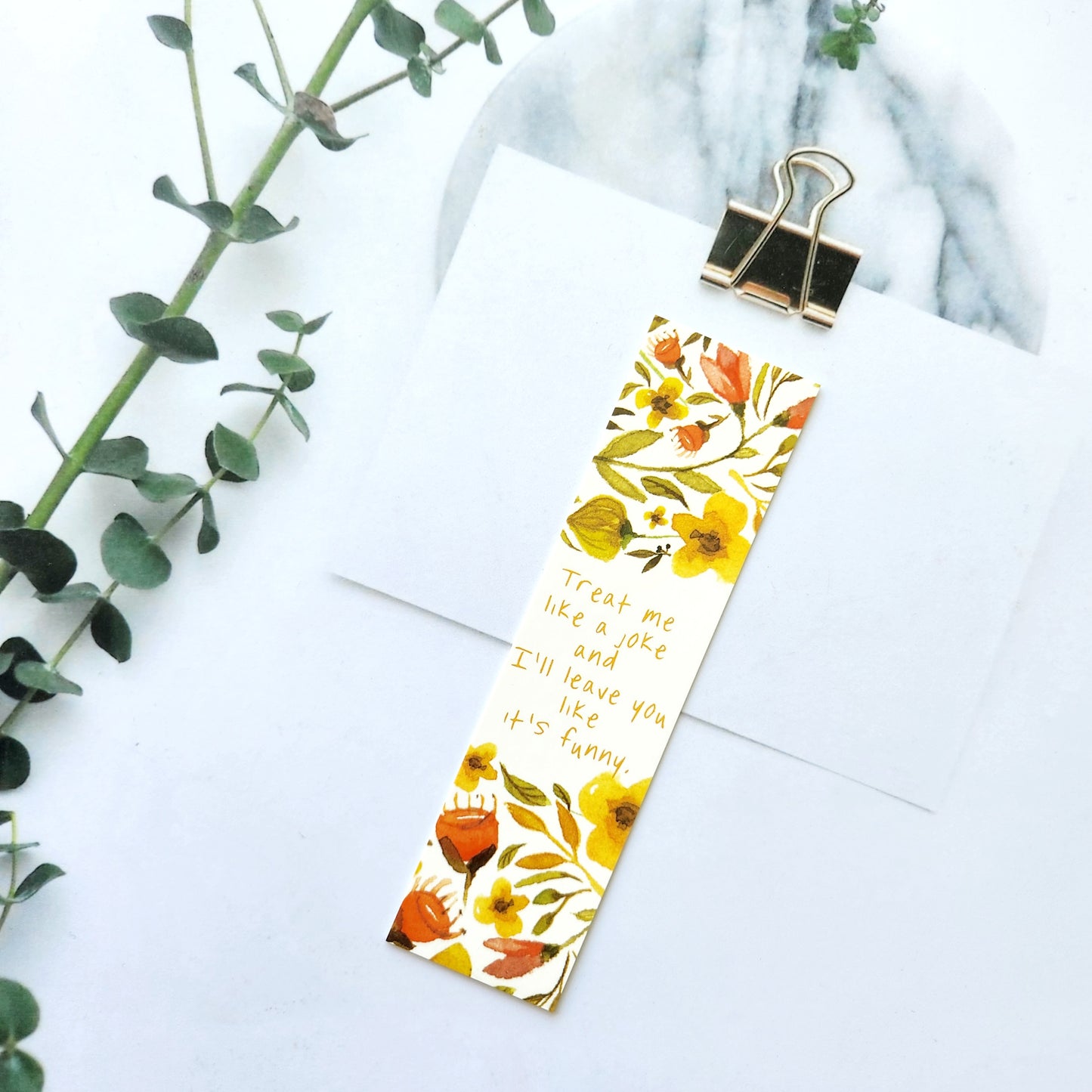 Slogan Bookmark