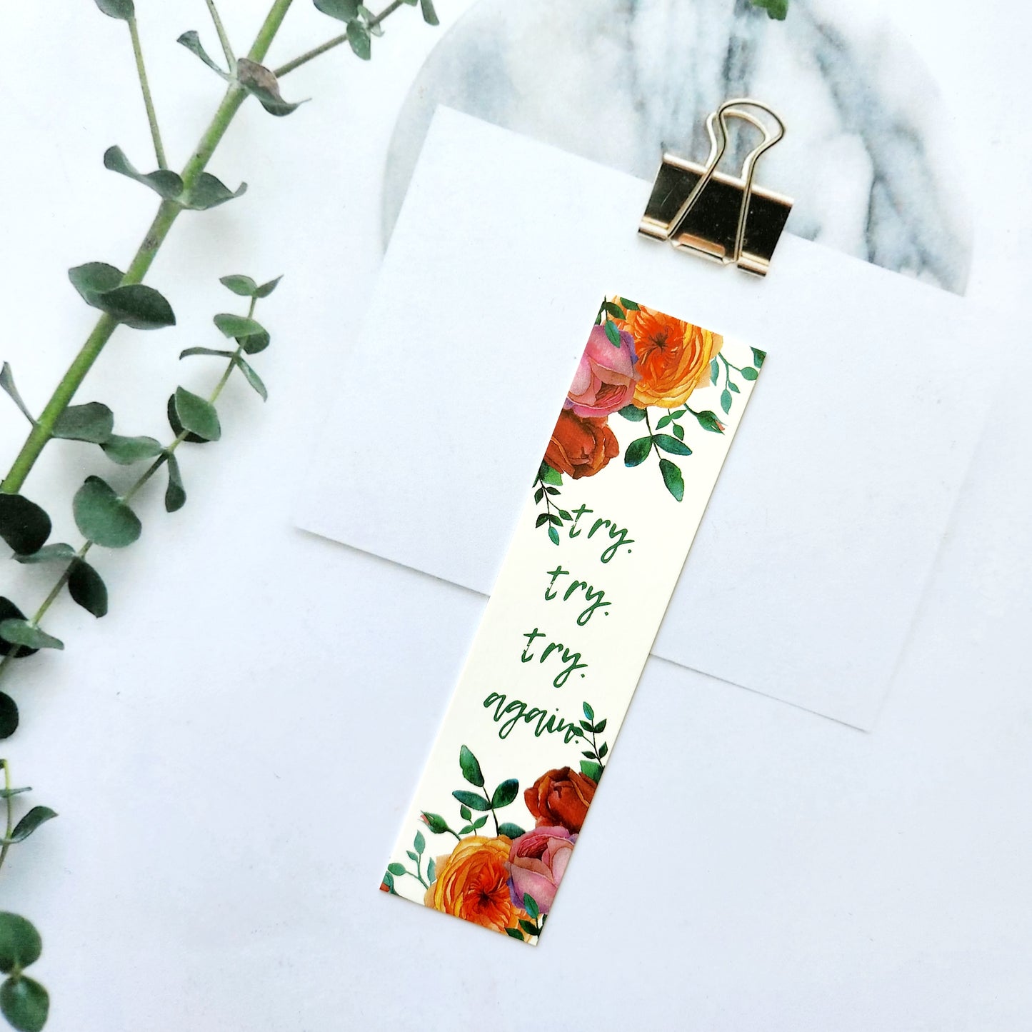 Slogan Bookmark