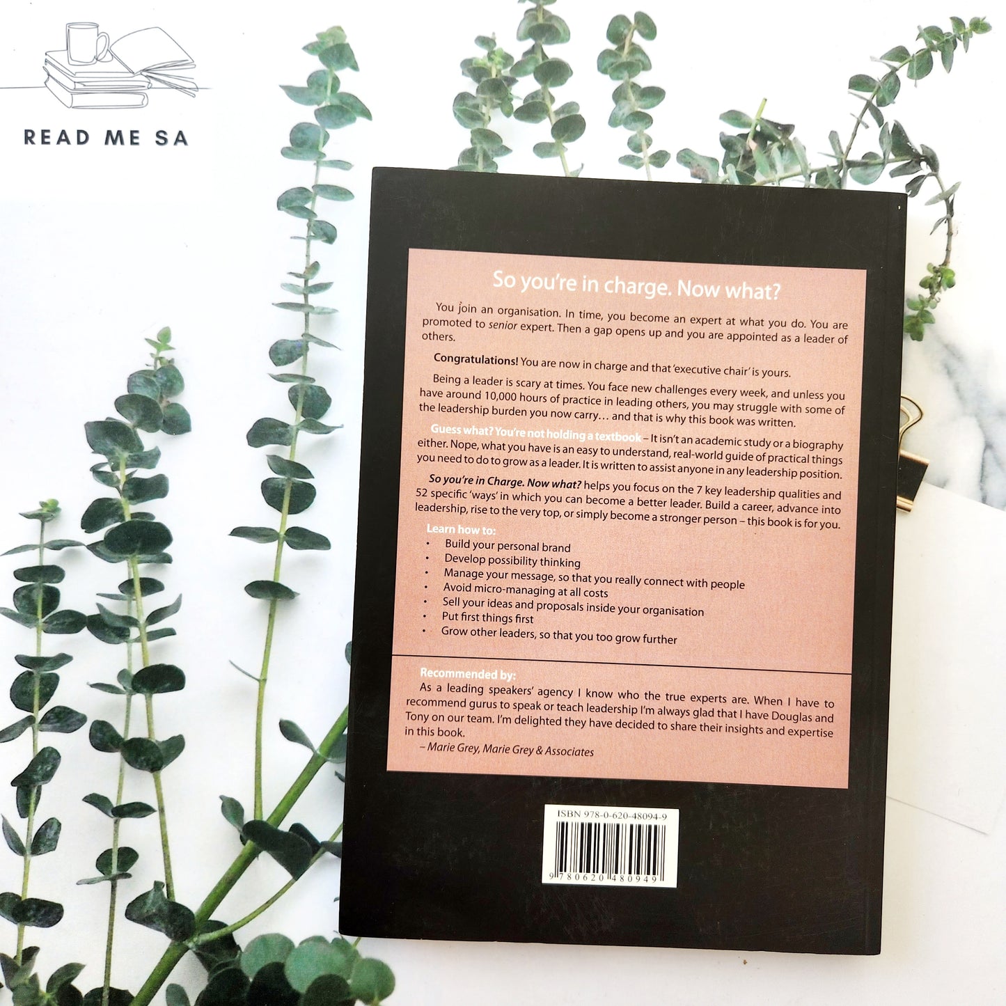 So You're In Charge, Now What?