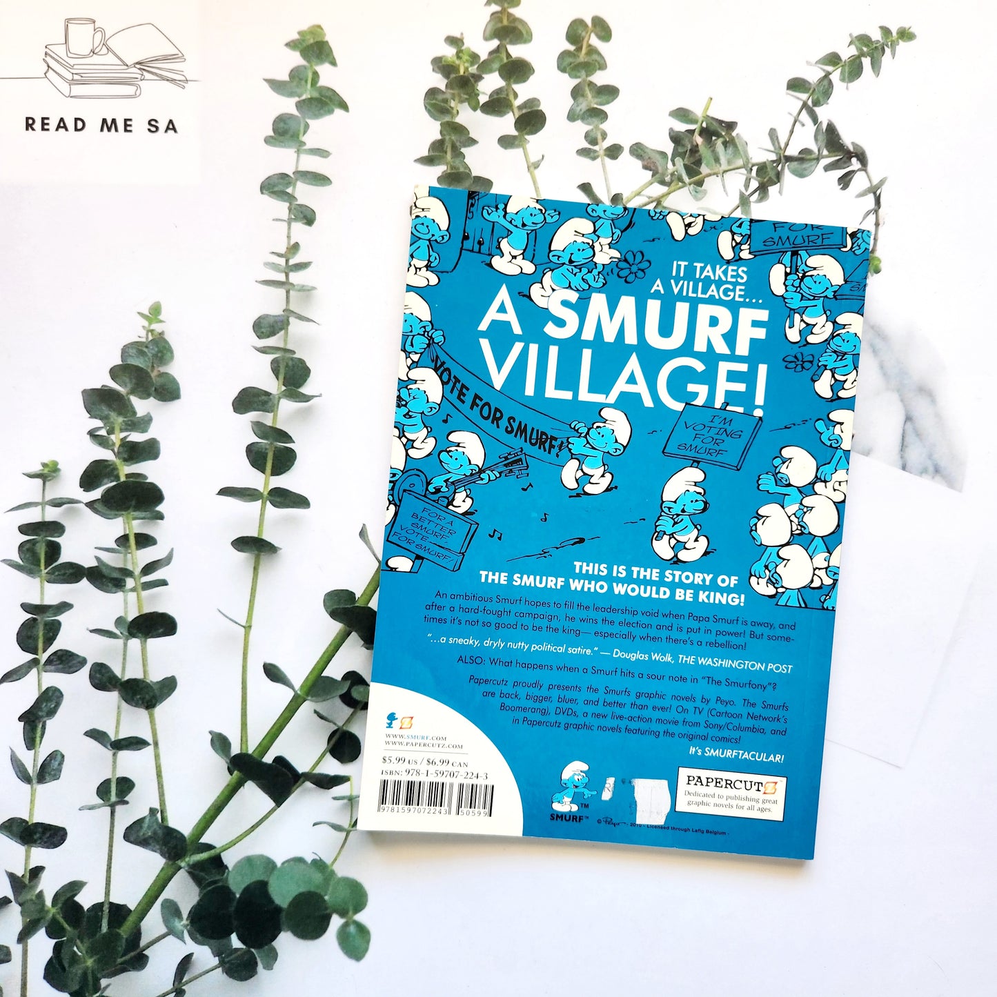 Smurfs (Hardback) English & Afrikaans