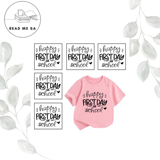 Iron On Heat Transfer Print - Name/Slogan
