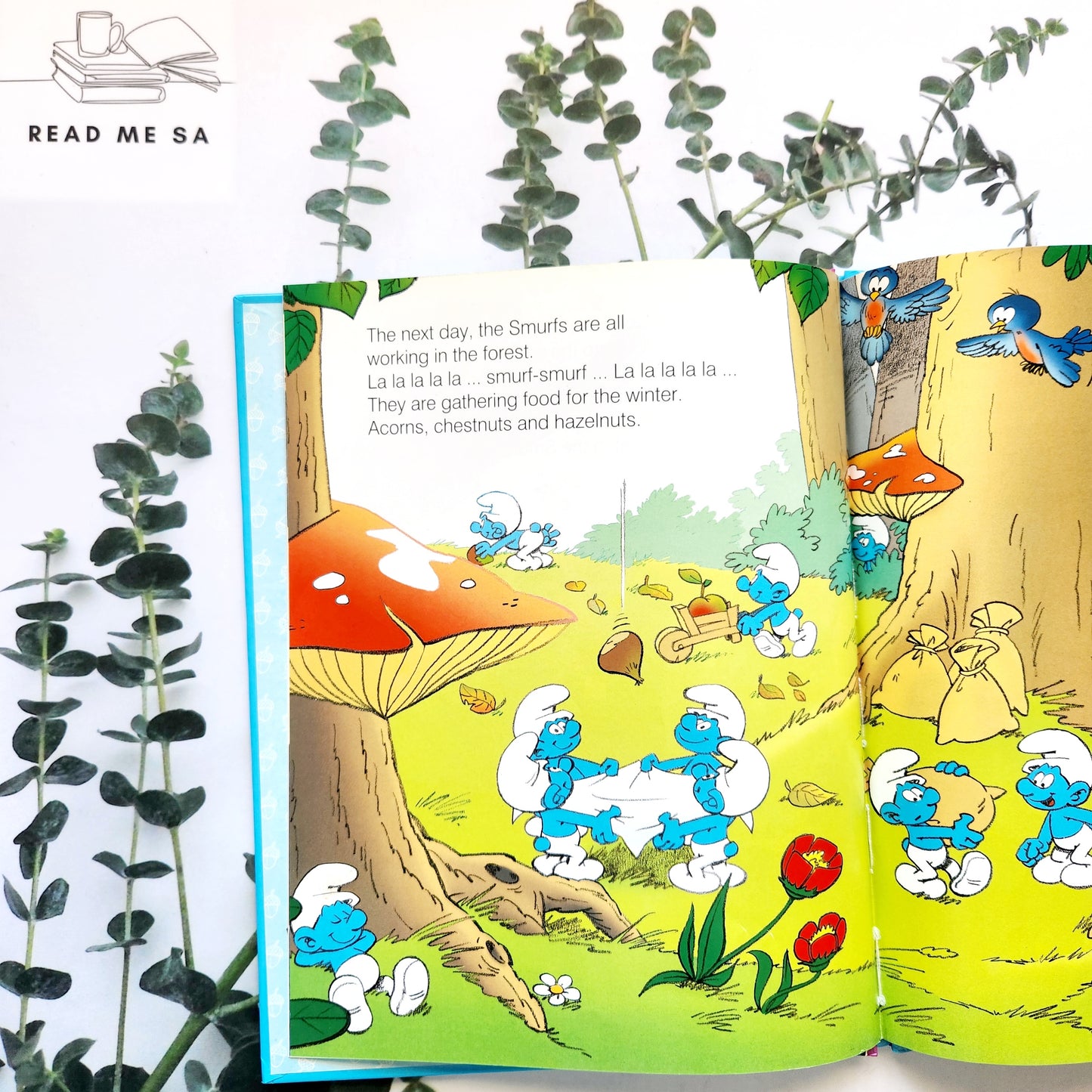 Smurfs (Hardback) English & Afrikaans
