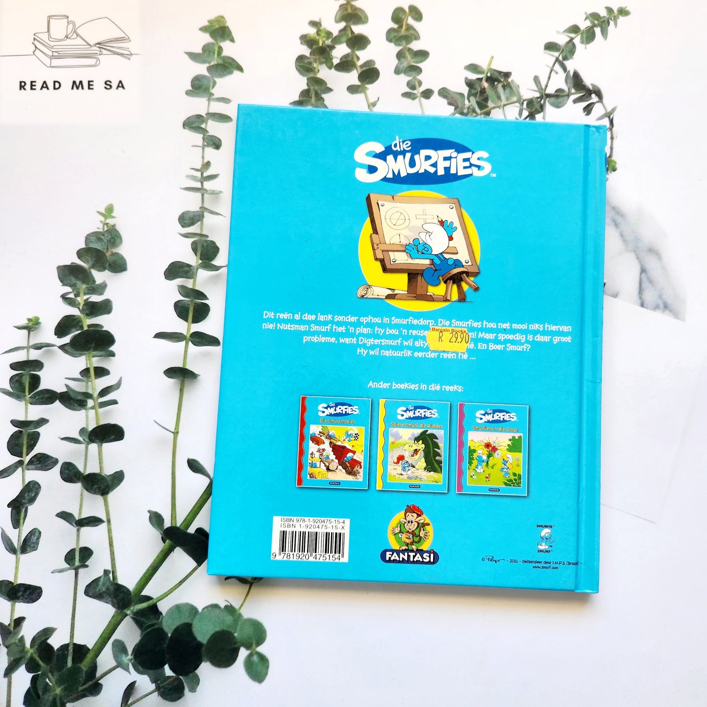 Smurfs (Hardback) English & Afrikaans
