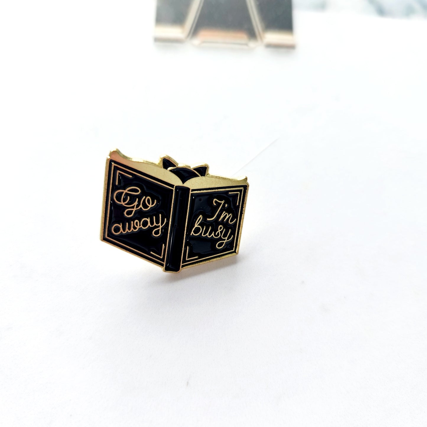 Cute Reader Brooch